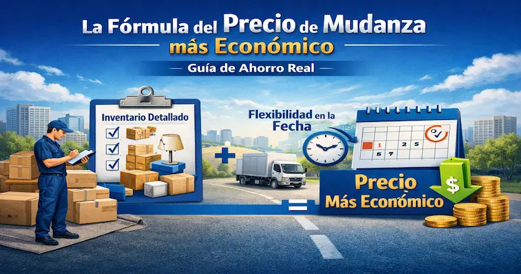 Fórmula de ahorro logístico para mudanzas