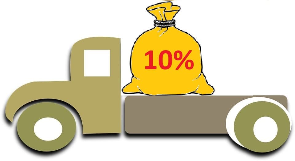 comisiones y tarifas para vendedores de servicios de transporte