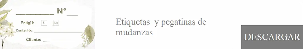descargar etiquetas de mudanzas