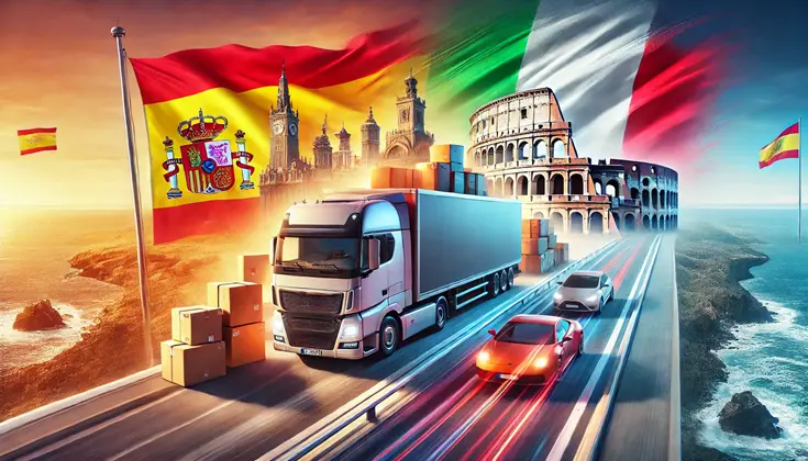 mudanzas planificadas entre Italia y España