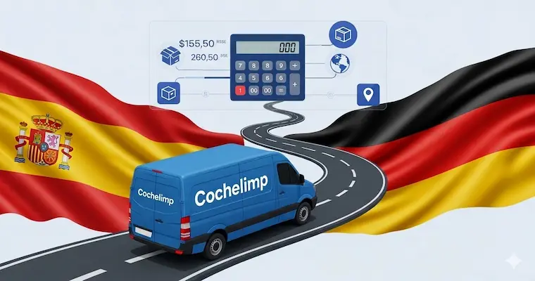Mudanzas internacionales económicas entre España y Alemania