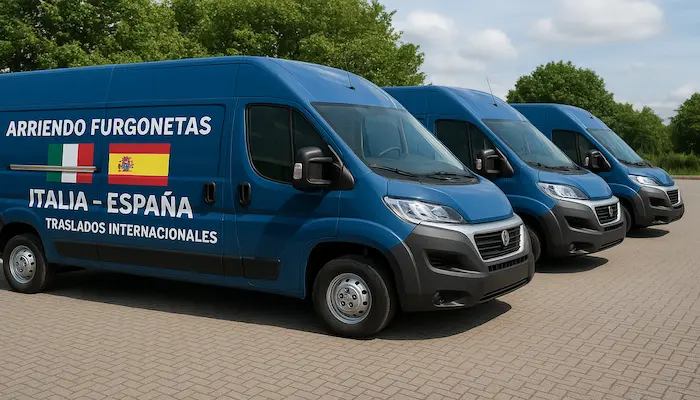arriendo furgonetas en Espana y Italia