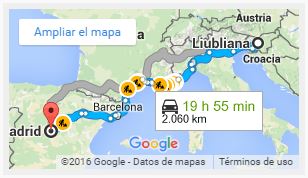 Mapa-de-ruta-de-transporte-Eslovenia-Espana