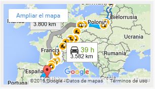 Mapa-de-ruta-de-transporte-Letonia-Espana