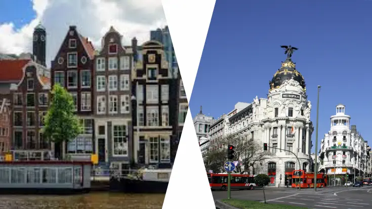 mudanza internacional Paises Bbajos España