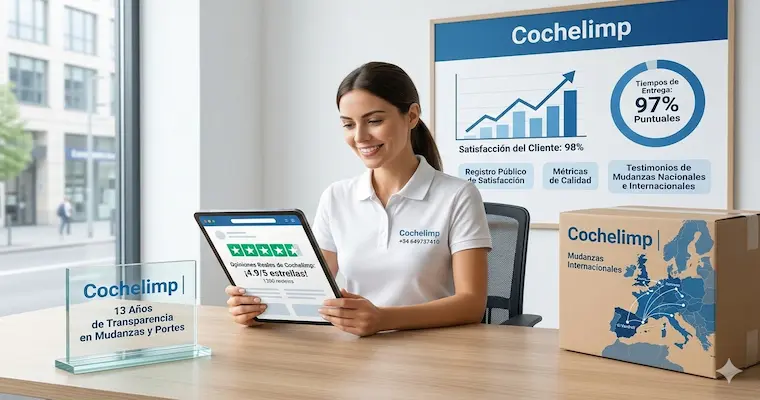 Métricas y testimonios de Cochelimp